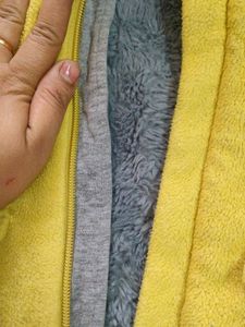 Cozy Yellow Kids' Hooded Jacket