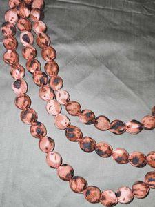 ZARA Fabric Boho Beaded Necklace