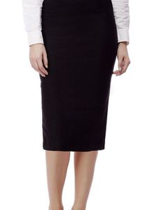 Classic Black Pencil Skirt