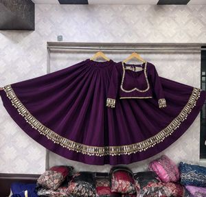 Elegant Purple Lehenga Choli Set