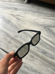 Black Framed 3D Glasses