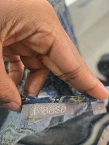 Blue Printed Kurta