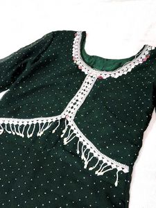 Alia pattern suit set dupatta stylish leggings se