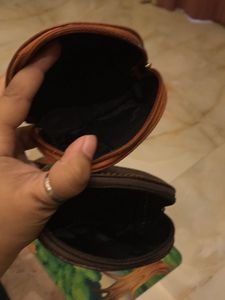 Leather Coin Purses (Set of 2)