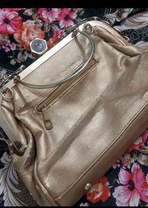 Sparkling Gold Clutch Bag