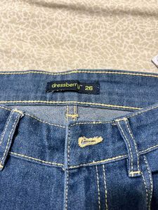 Wide Leg flared Denim Jeans