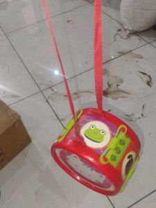 Kids Toy drum with Frog Design