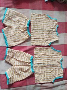 Baby Girl's Cute Cotton Set 2