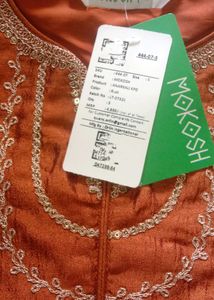 Elegant Embroidered Anarkali Suit