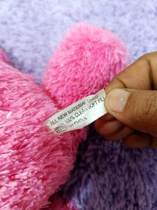 Adorable Pink Teddy Bear Plush