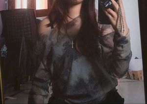 Pinteresty Unique Tie-Dye Long Sleeve Top