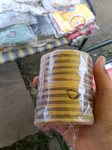 Set of Golden Bangles