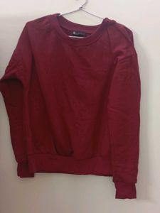 Cozy Maroon Sweatshirt