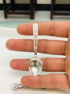 Pure Silver Spoon (wt:-4.500g)
