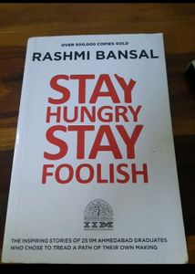 Stay Hungry Sty Foolish