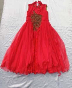 Beautiful Red Ethnic Gown