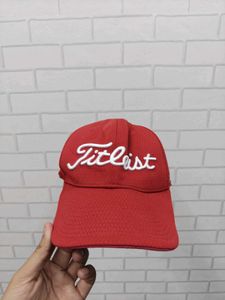 Titleist Red Baseball Cap