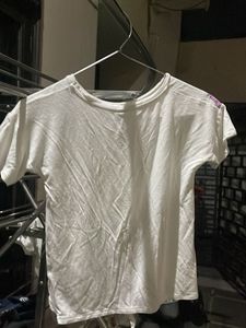 Cute Rainbow Tie-Front T-Shirt