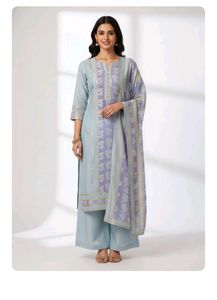 Premium Quality Crepe Unstiched Suit