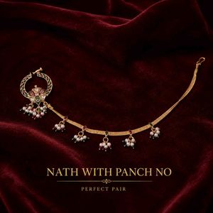 Jadau  Nath with Panch 💃💃