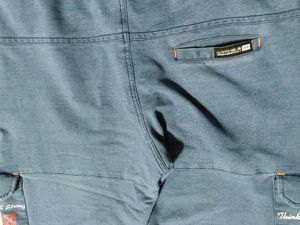 Blue Cargo Pants