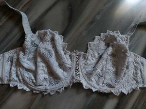 Lace Bra - White