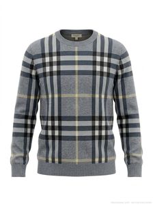 Burberry Check Knit Sweater Men’s