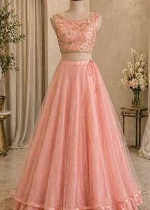 Pink Pearl Lehenga