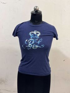 Classic Royal Blue Graphic T-Shirt