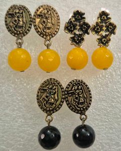 Assorted Beaded Earrings Set