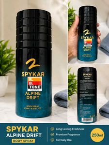 SPYKAR ALPINE DRIFT BODY SPRAY 🔥✨