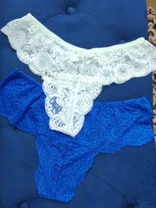 Pack Of 2 Lace Thongs