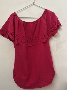 Charming Off-Shoulder Ruffle Top