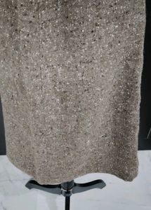 Chic Tweed Midi Skirt