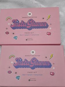 MyGlamm POPxo Makeup Collection InstaGlamm Face Kit features all your handbag essentials in an easy-to-carry, mini palette