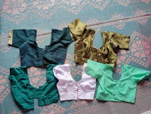 Bright Green Designer Blouse