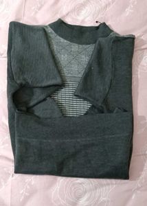 Gray Knitted Sweater
