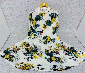long flaired Gown aj
