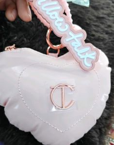 Charlotte tilbury Cute Heart Shaped key chain