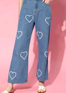 Y2K aesthetic Wide Leg Jeans