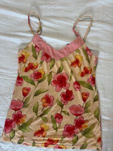Floral Print Cami Top