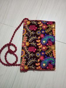 Studded Backpack with Pouch