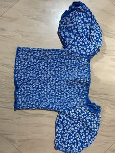 Floral Cute Crop Top