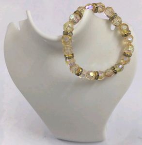 Fancy Rhinestone Trend gold ring jarkan Acrylic