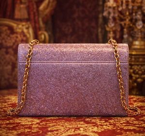 Sparkling Pink Clutch Bag