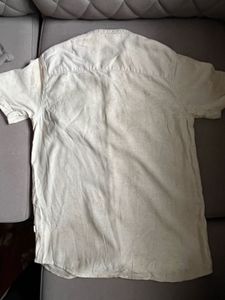 Men's Casual Linen Blend Shirt