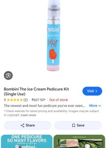 Bombini Ice Cream Pedicure Mist.. never used