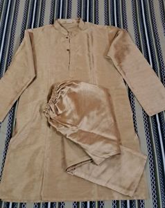 Men's Silk Kurta Set