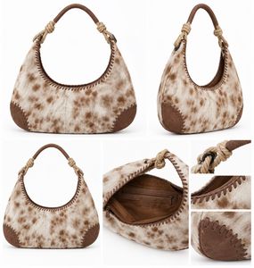 Unique Cowhide leather  Shoulder Bag