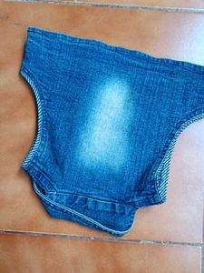 Embellished Denim Vest